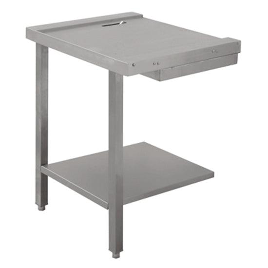 table de sortie droite mécanisé