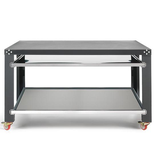 Support avec deux tiroirs et des roues pour AIF0057 + AIF0058