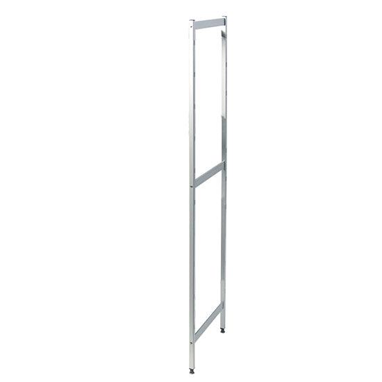 Support pour rayonnage en aluminium, p=470 mm, H=1670mm