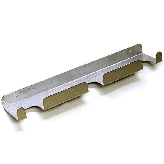 support mural en aluminium pour 3 pelles à pizza