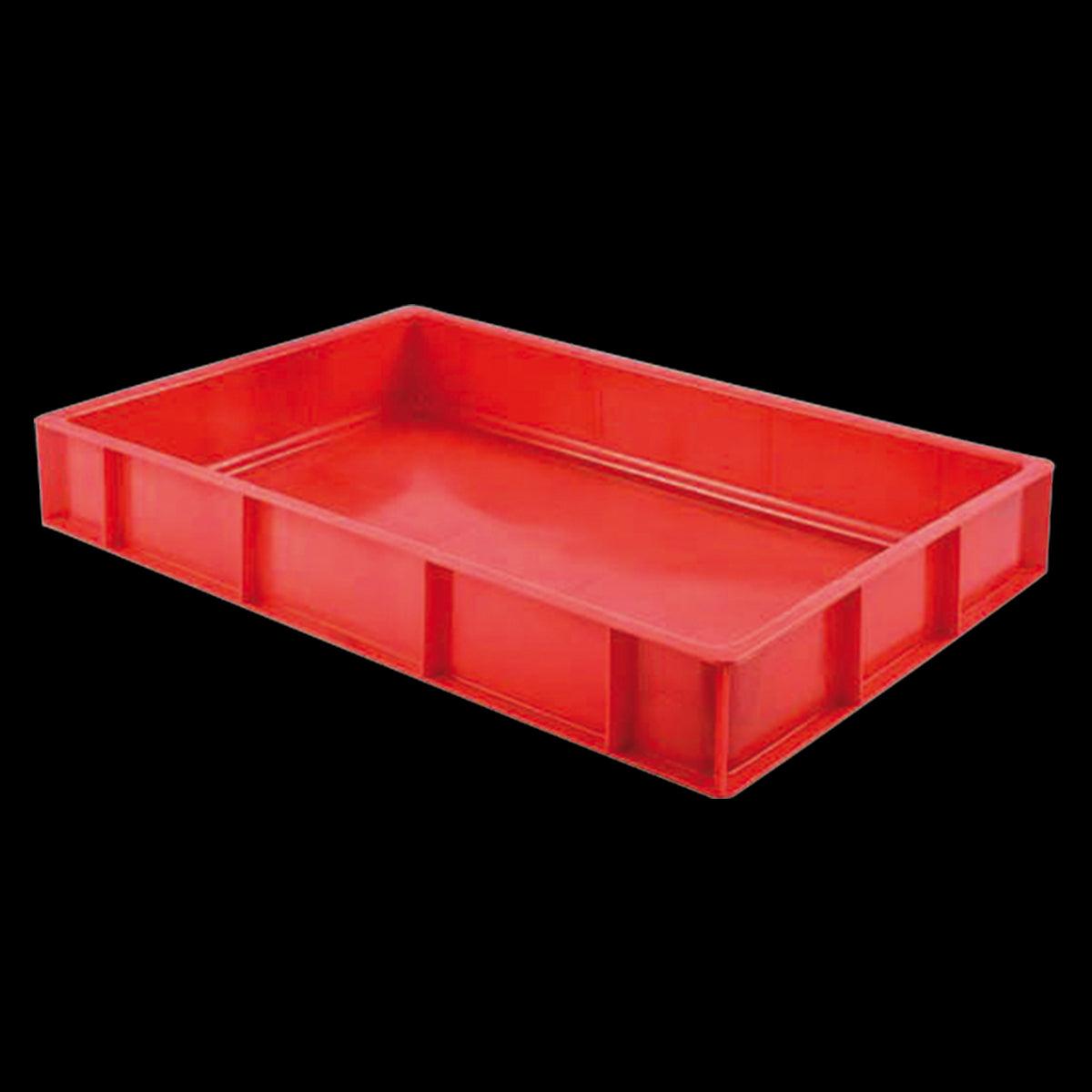 Bac à pâtons 600 x 400 x 90 mm 15 L - rouge - FRANCE CHR