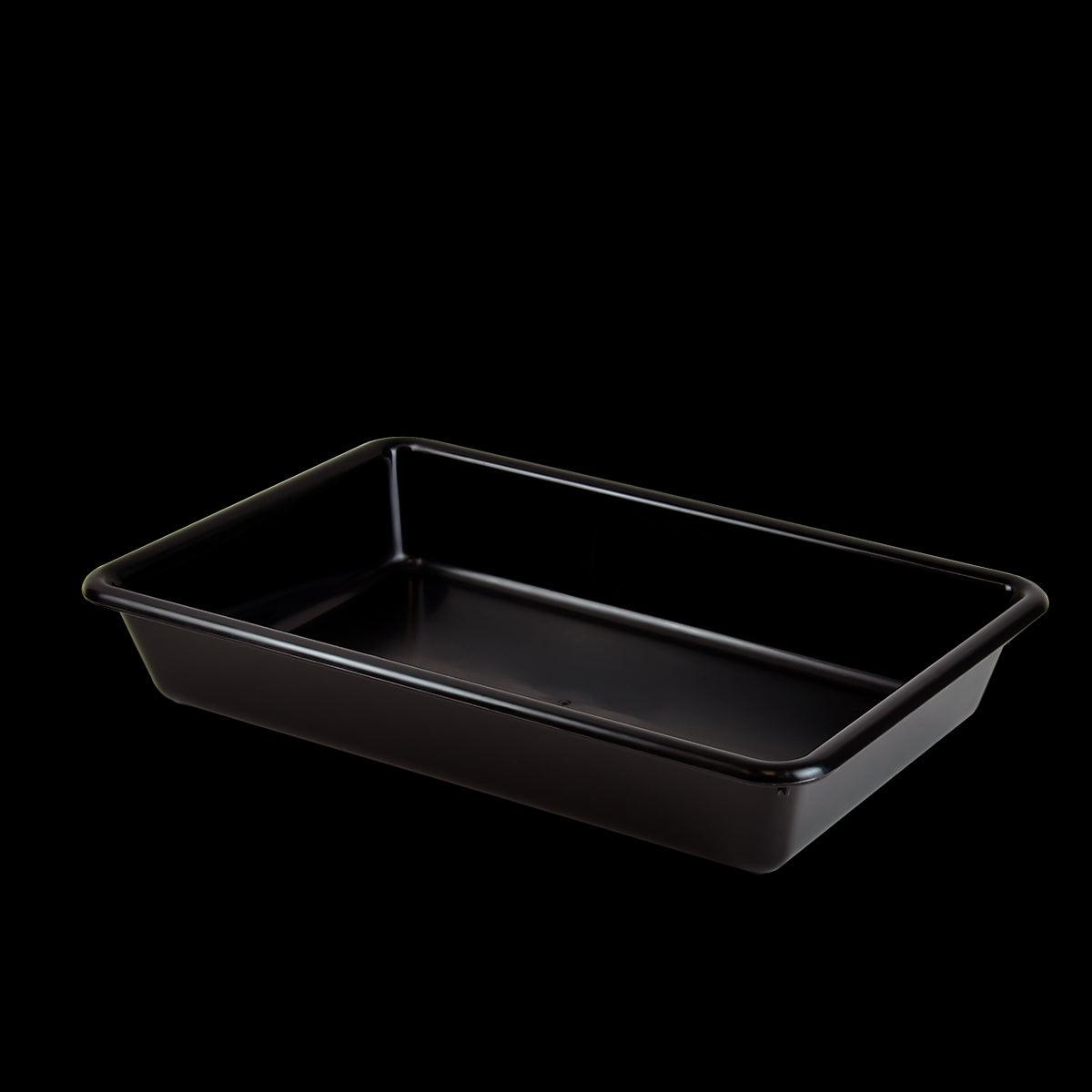 Bac plat 5 L en ABS - noir - FRANCE CHR