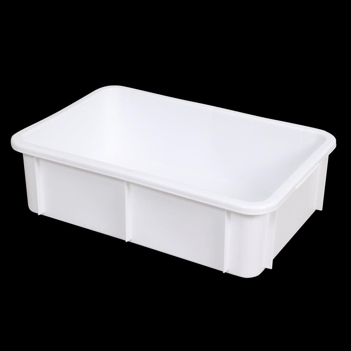 Bac rectangulaire 25 L - blanc - FRANCE CHR