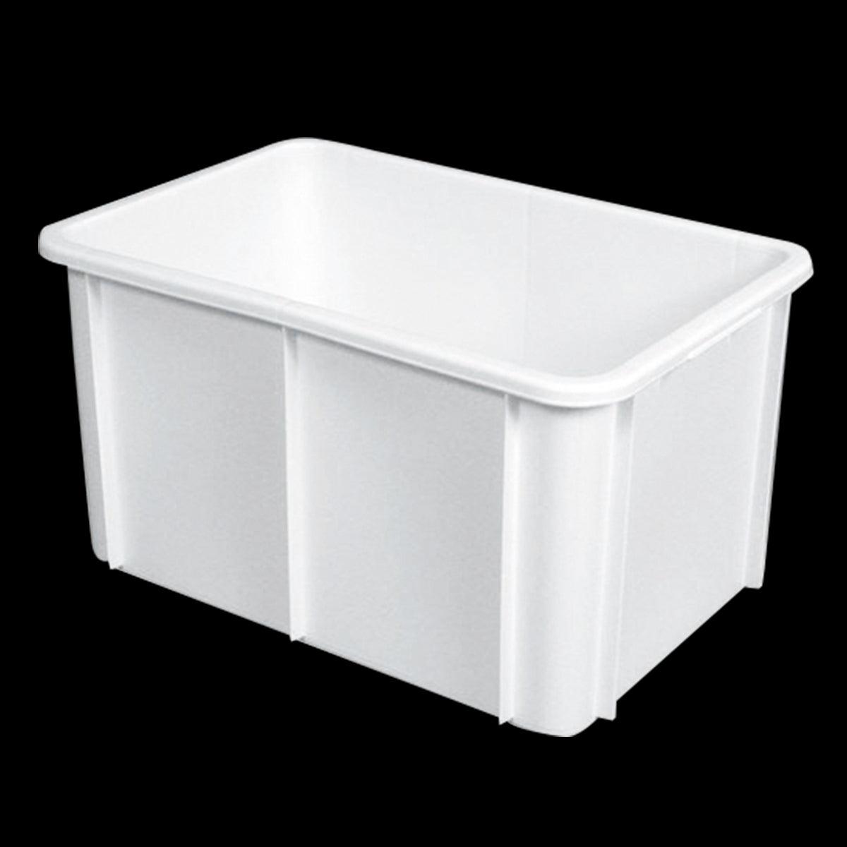 Bac rectangulaire 55 L - blanc - FRANCE CHR