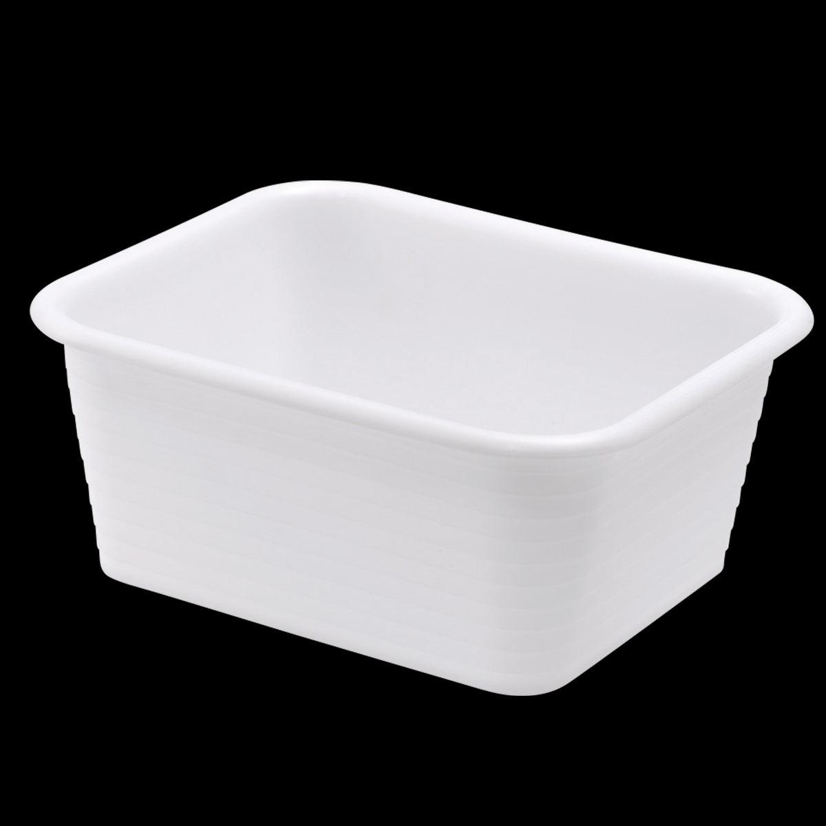 Bac rectangulaire renforcé emboîtable 10 L - blanc - FRANCE CHR