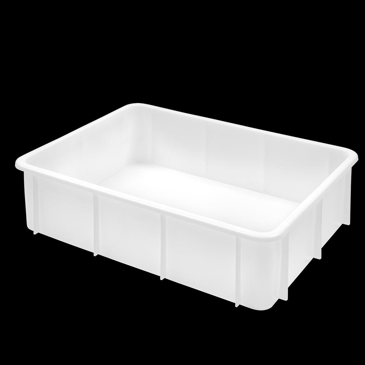 Bac renforcé grand volume empilable 80 L - blanc - FRANCE CHR