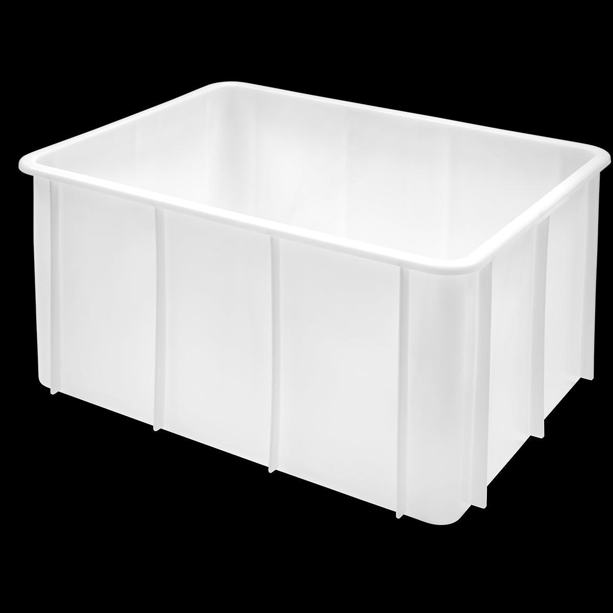 Bac renforcé grand volume empilable 155 L - blanc - FRANCE CHR