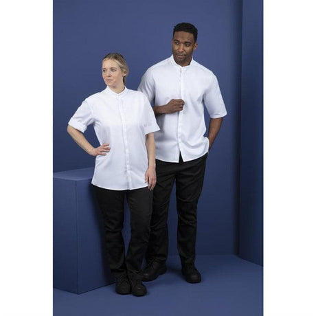 Veste col officier Southside blanche - Taille S - FRANCE CHR