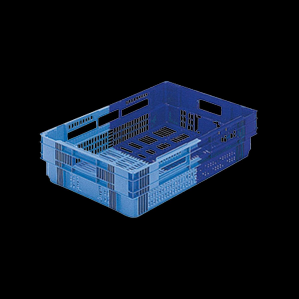 Caisse liaison froide bicolore 26 L - bleu/bleu - FRANCE CHR