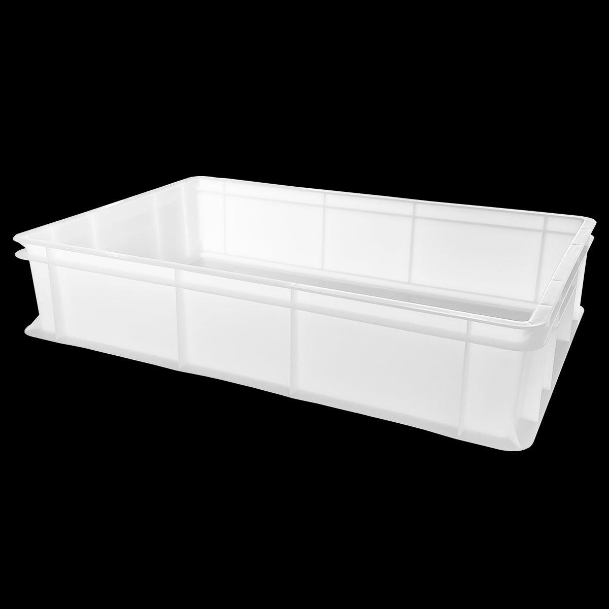Caisse pleine 600 x 400 X 130 mm - blanc - FRANCE CHR