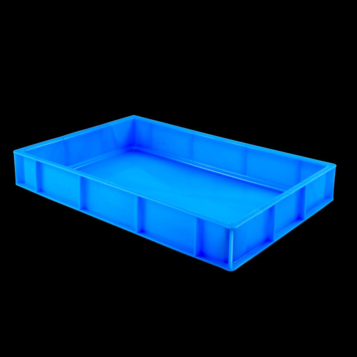 Caisse pleine 600 x 400 x 90 mm 15 L - bleu - FRANCE CHR