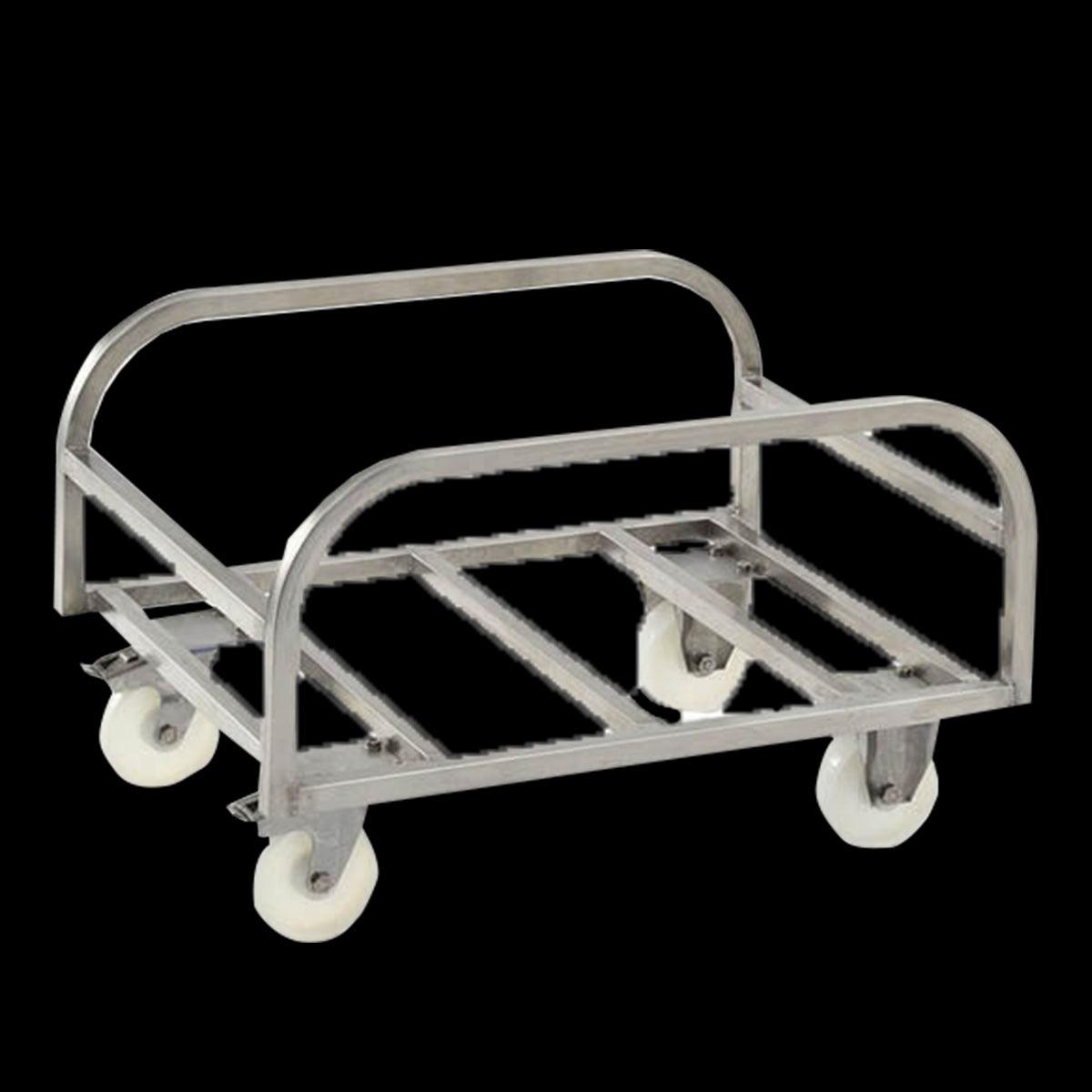 Chariot inox pour bac grand volume 170 L - FRANCE CHR