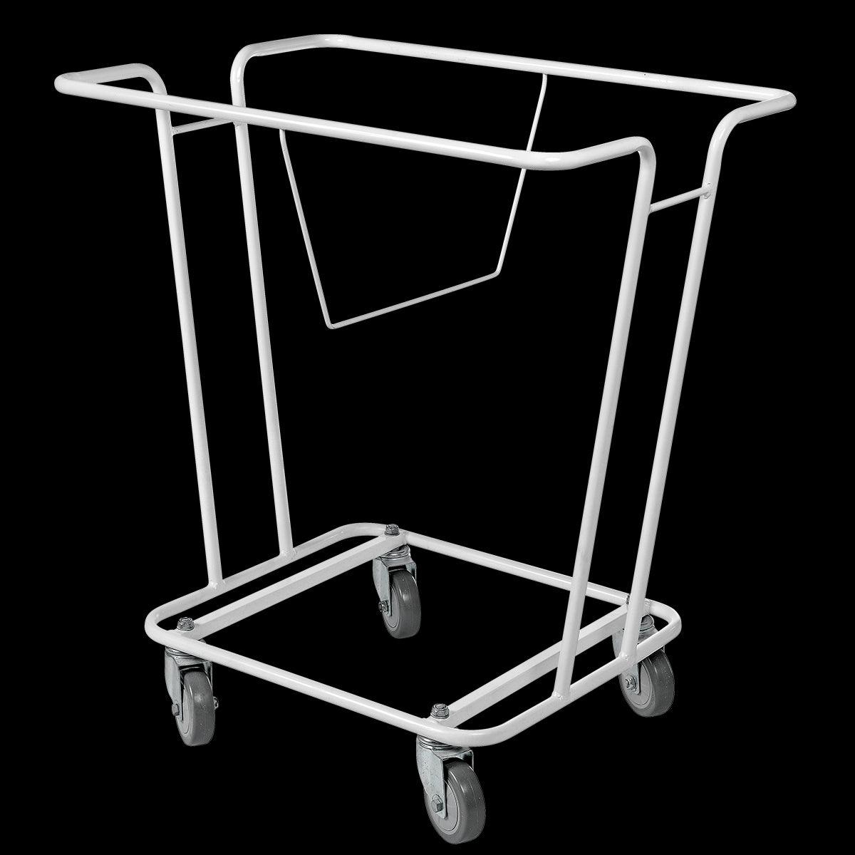 Chariot acier epoxy pour corbeilles à linge - FRANCE CHR