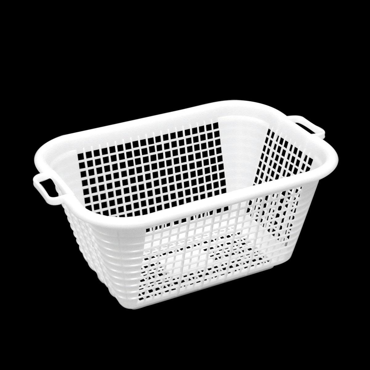 Corbeille à linge petit modèle 60 L - blanc - FRANCE CHR
