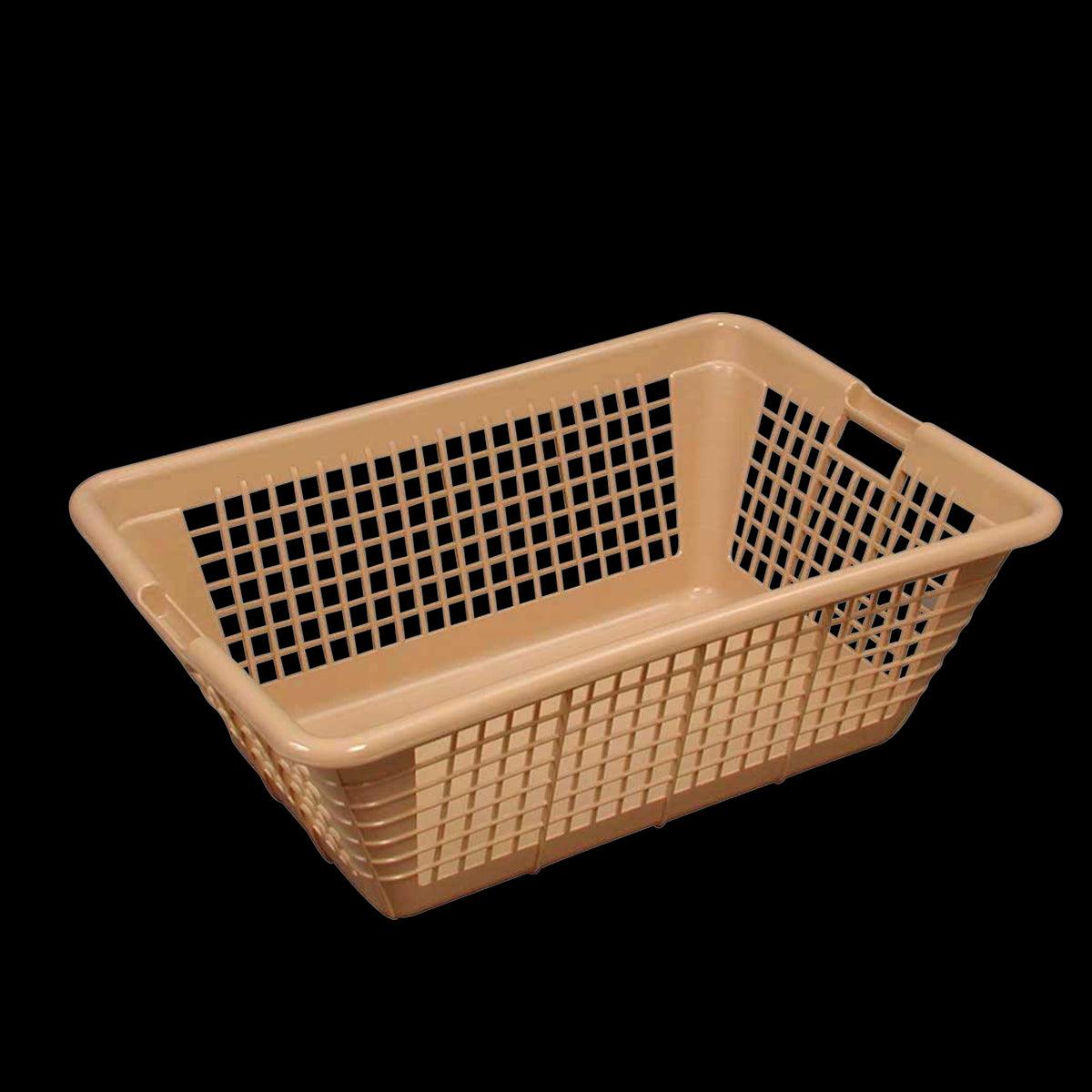 Corbeille à linge grand modèle 130 L - sable - FRANCE CHR