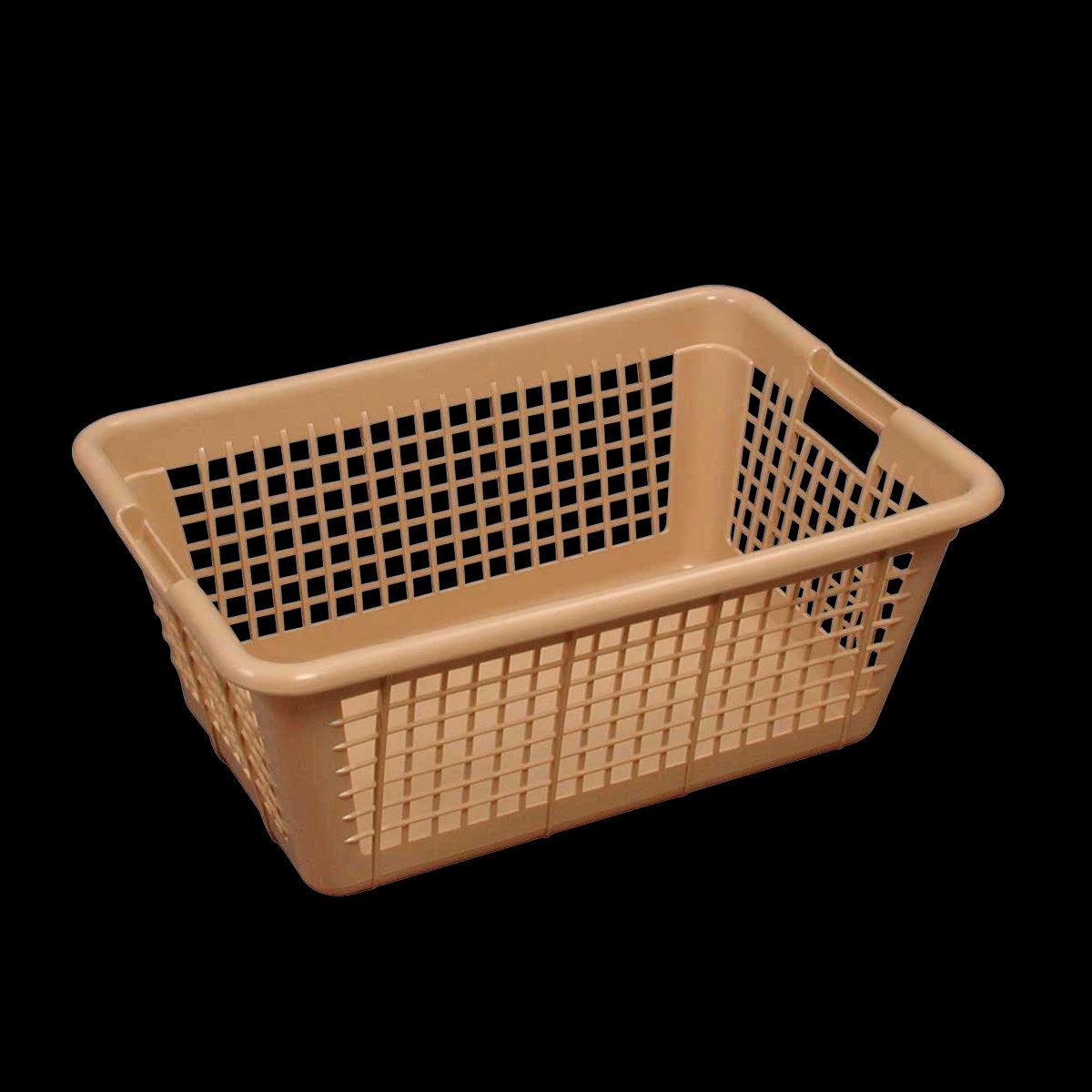 Corbeille à linge moyen modèle 100 L - sable - FRANCE CHR