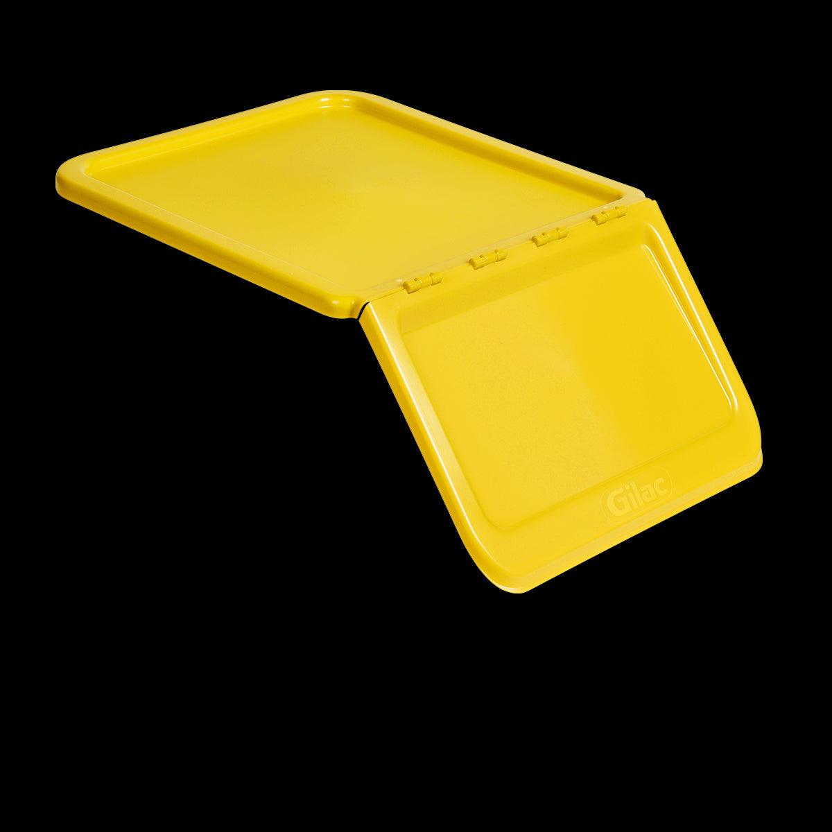 Couvercle pour bac à ingrédients 40 L et 80 L - jaune - FRANCE CHR