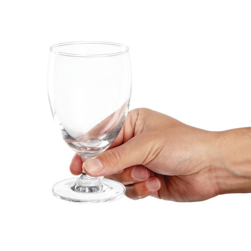 Verres à vin pied court Cocktail Olympia 308ml (Box 6) - FRANCE CHR