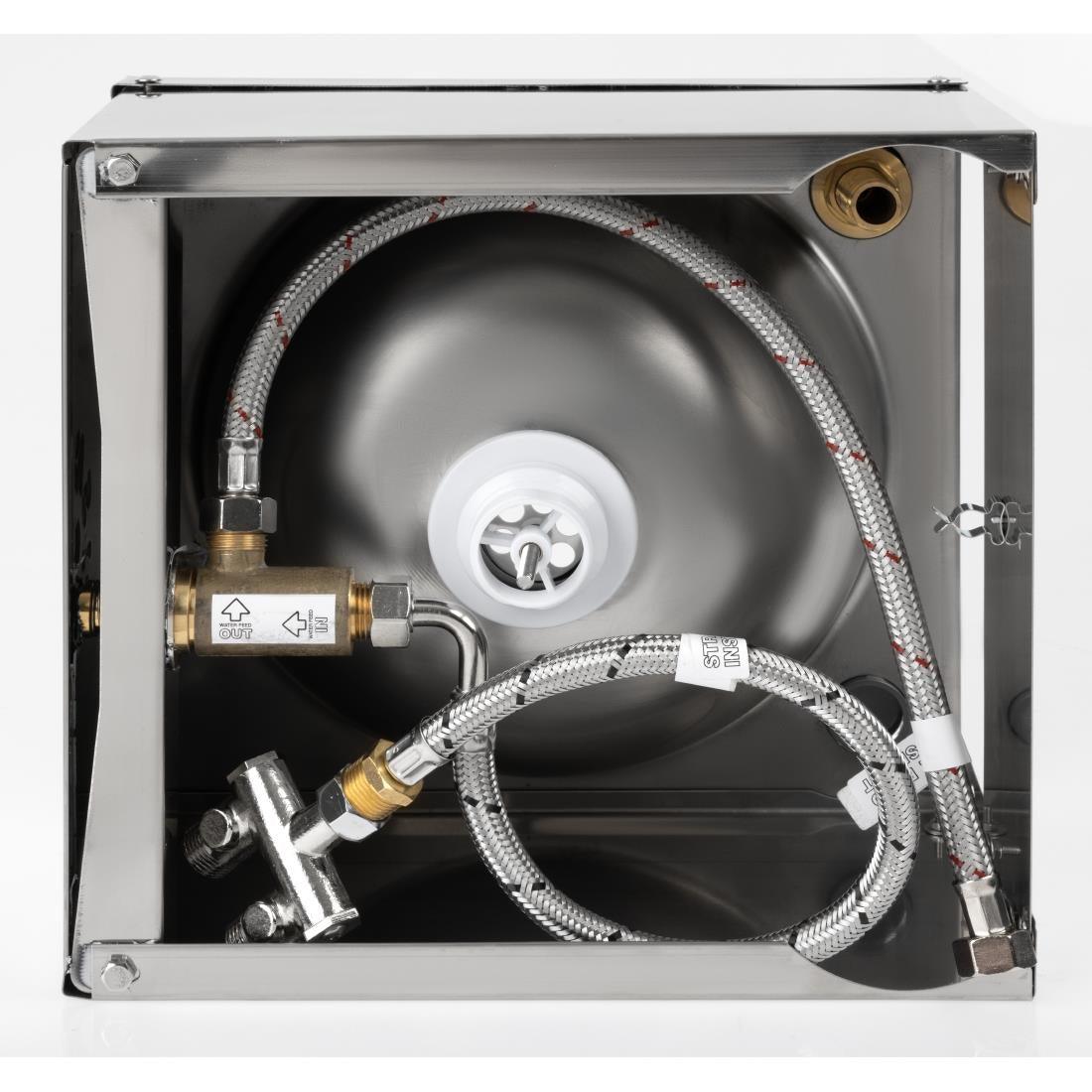 Lave-mains commande au genou inox Basix - FRANCE CHR