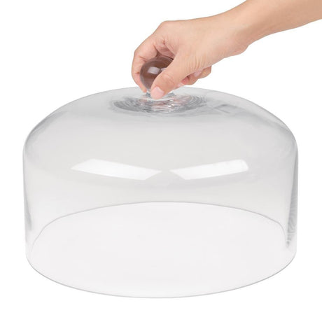 Cloche à gâteau en verre Olympia - FRANCE CHR