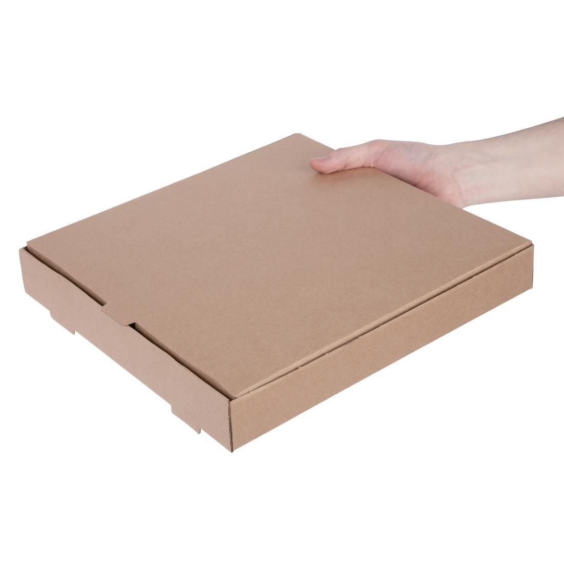 Cartons à pizza kraft Fiesta Compostable 30cm (Lot de 100) - FRANCE CHR