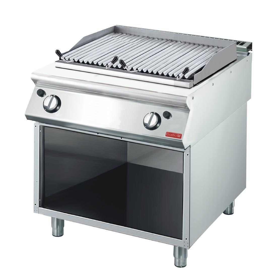 Grillade pierre de lave gaz Gastro M 70/80 GRL - FRANCE CHR