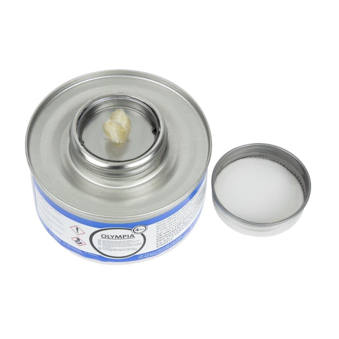 Combustible liquide Olympia 4 heures (Lot de 12) - FRANCE CHR
