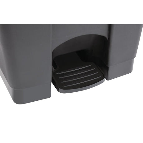 Poubelle de cuisine à pédale Jantex noire 45L - FRANCE CHR