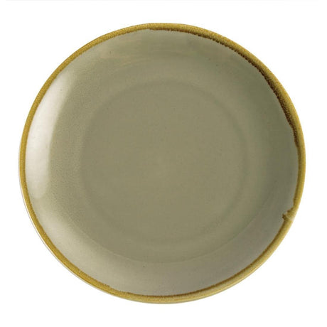 Assiette plate ronde couleur mousse Olympia Kiln 280mm (Lot de 4) - FRANCE CHR