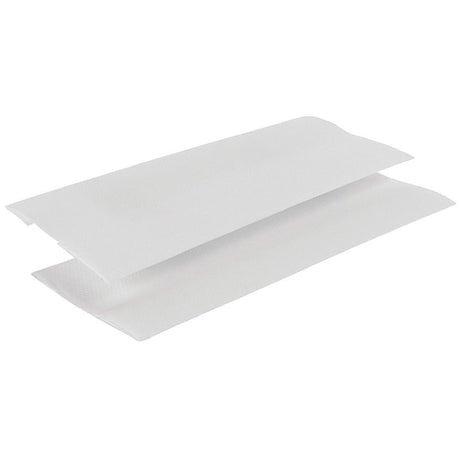 Essuie-mains 2 plis pliage en C 160 feuilles blanc Jantex (Lot de 2355) - FRANCE CHR