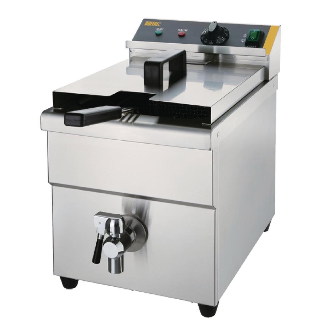 Friteuse induction cuve simple Buffalo 3kW - FRANCE CHR