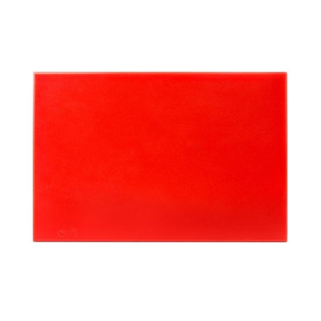Planche à découper standard haute densité Hygiplas rouge - FRANCE CHR