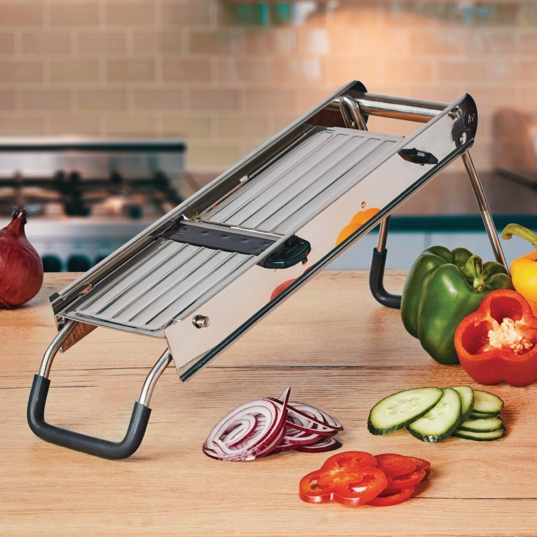 Mandoline avec chariot Vogue - FRANCE CHR