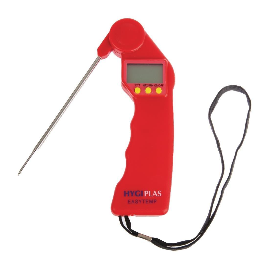 Thermomètre Hygiplas Easytemp rouge - FRANCE CHR