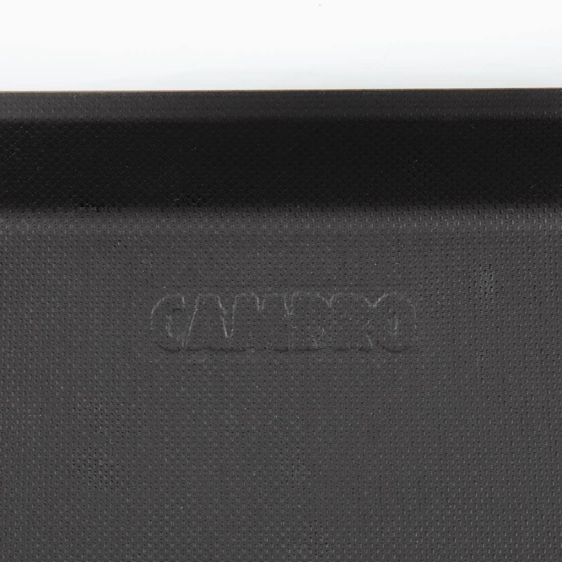 Plateau rond fibre de verre antidérapant Treadlite Cambro noir 45,7 cm - FRANCE CHR