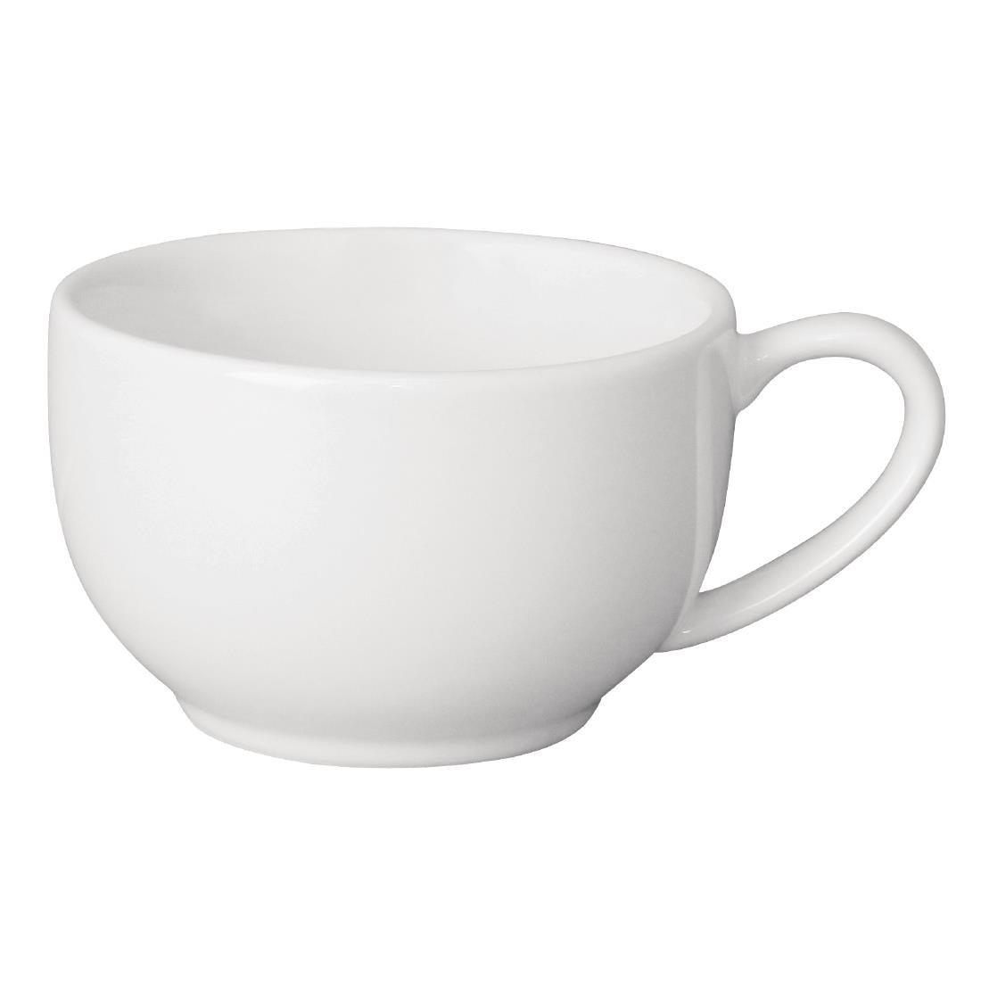 Tasse à café Olympia blanche 228ml (Lot de 12) - FRANCE CHR
