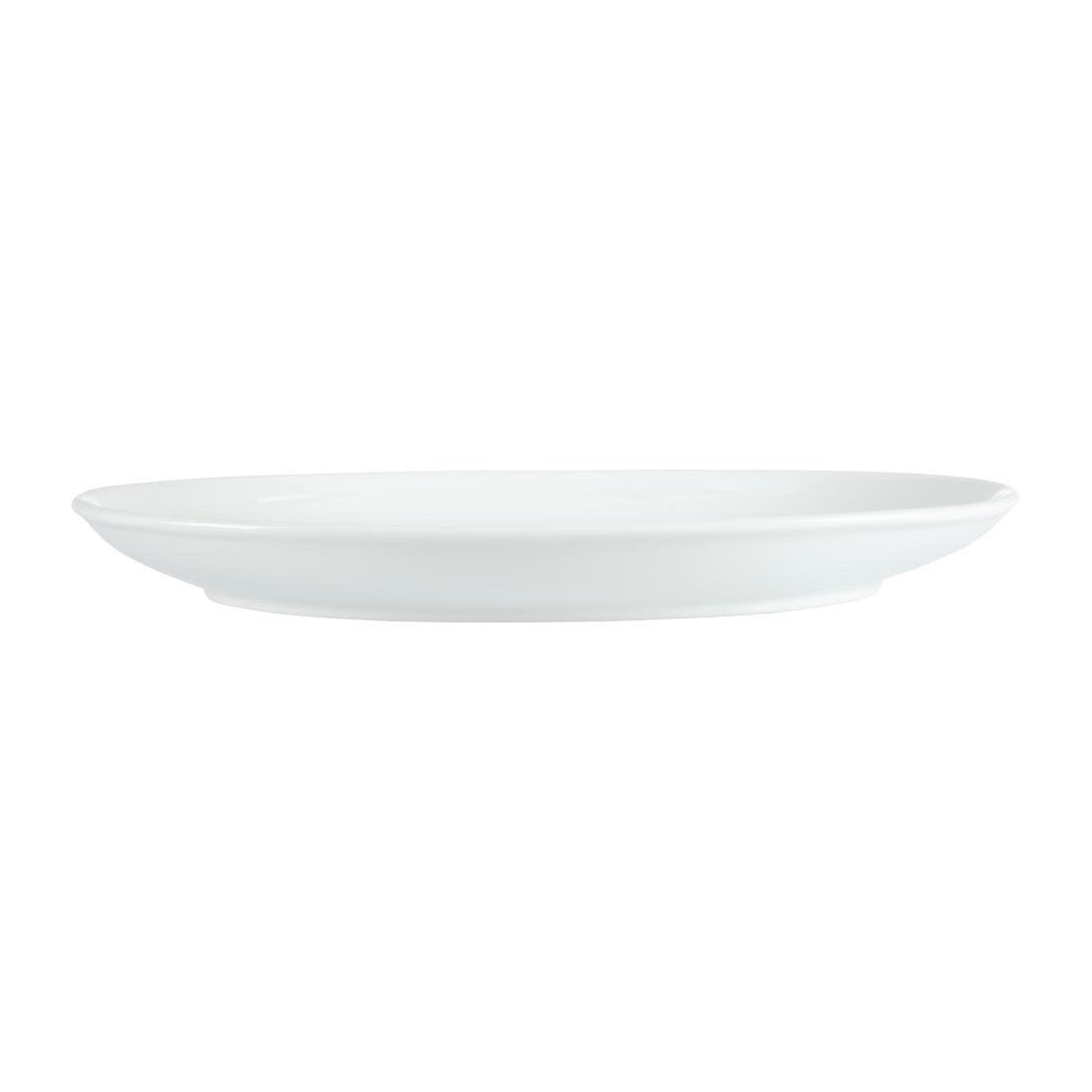 Assiettes creuses ovales Olympia 365 x 235mm (Lot de 2) - FRANCE CHR