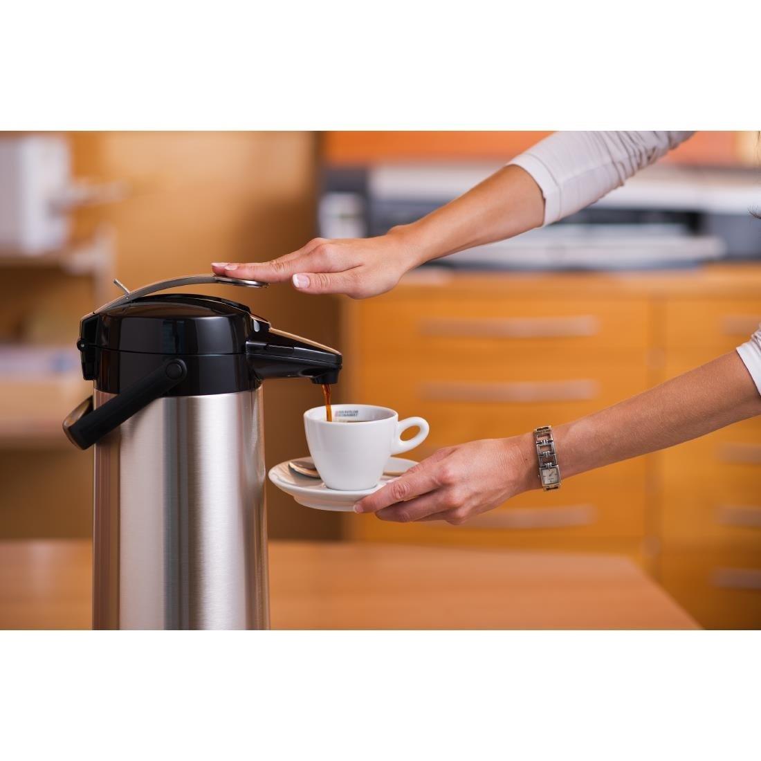 Pichet à pompe inox Bravilor Furento 2,2L - FRANCE CHR