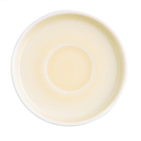 Soucoupes Olympia Fondant jaunes 115mm (lot de 6) - FRANCE CHR