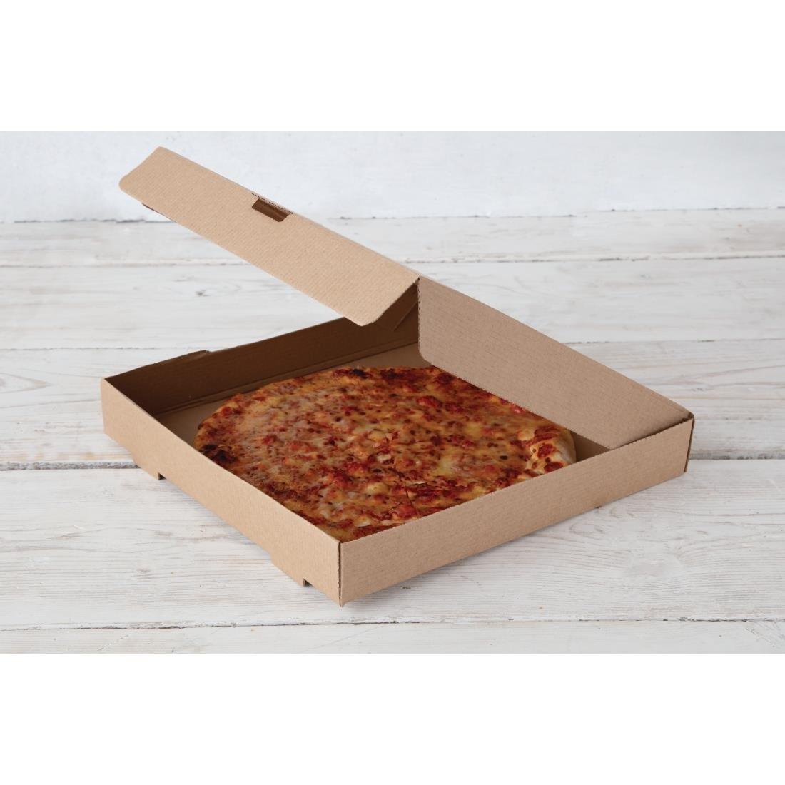Cartons à pizza kraft Fiesta Compostable 30cm (Lot de 100) - FRANCE CHR