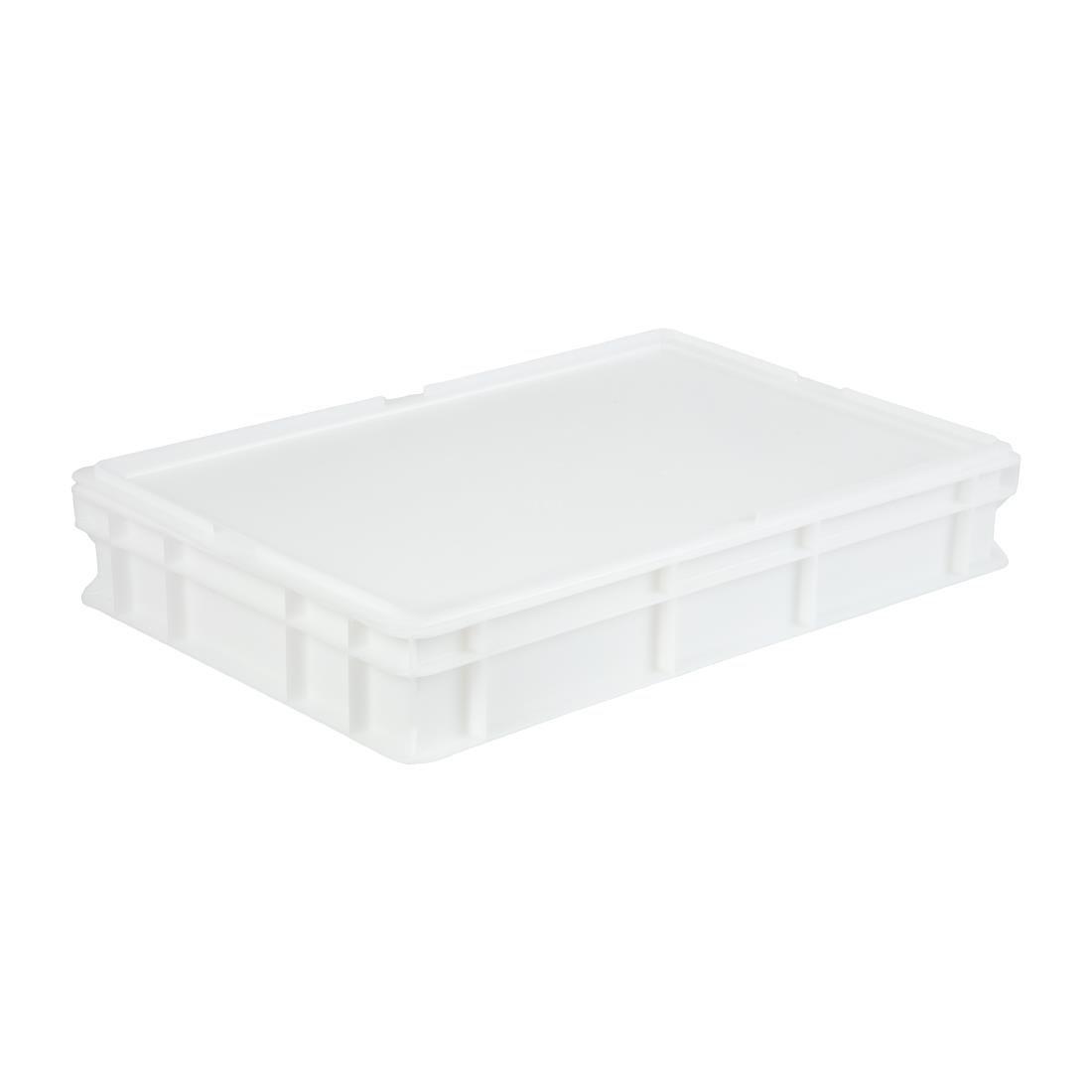 Couvercle pour boîte à pâte à pizza en polyéthylène Cambro 60x40x2cm - FRANCE CHR