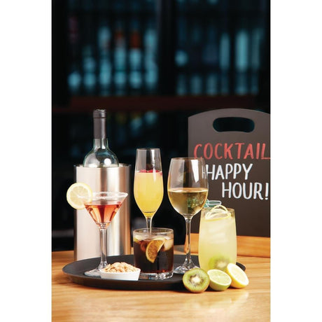 Verres à cocktail Martini en cristal Olympia 160ml lot de 6 - FRANCE CHR