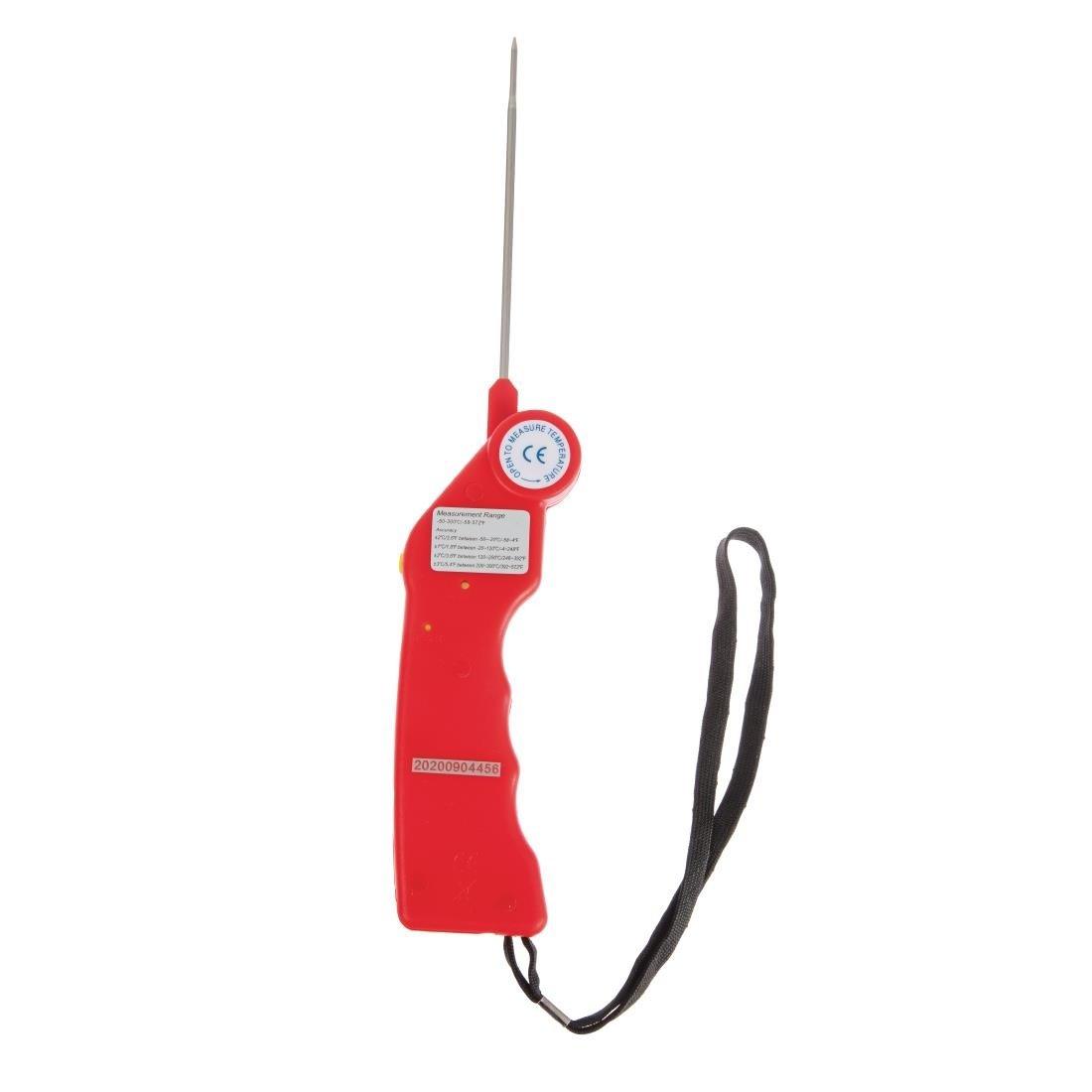 Thermomètre Hygiplas Easytemp rouge - FRANCE CHR