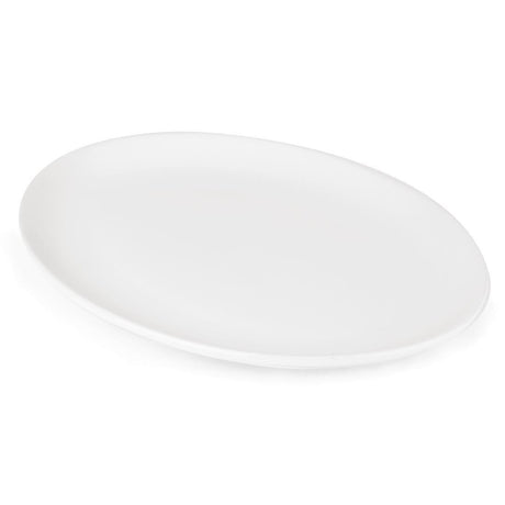 Assiettes ovales Olympia Athena 254 x 197mm (Lot de 12) - FRANCE CHR