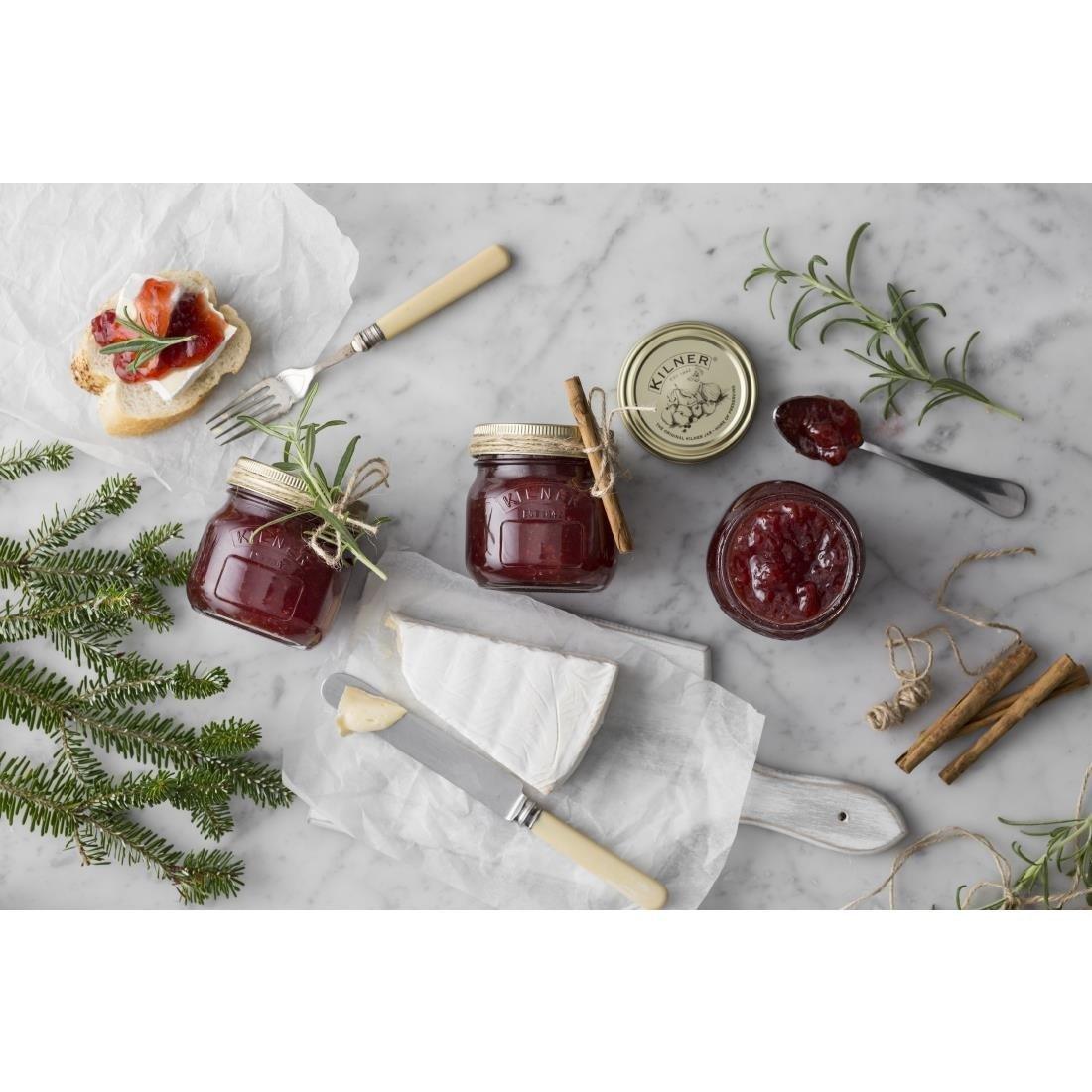 Bocal à conserves couvercle vis Kilner 250ml - FRANCE CHR