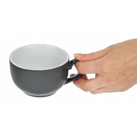 Tasse à café Olympia grise 228ml (Lot de 12) - FRANCE CHR