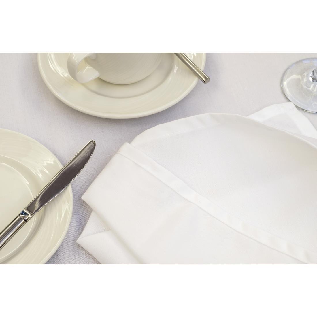 Nappe ronde blanche Mitre Essentials Occasions 3050mm - FRANCE CHR