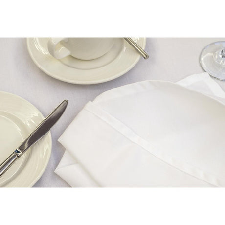 Nappe ronde blanche Mitre Essentials Occasions 3050mm - FRANCE CHR