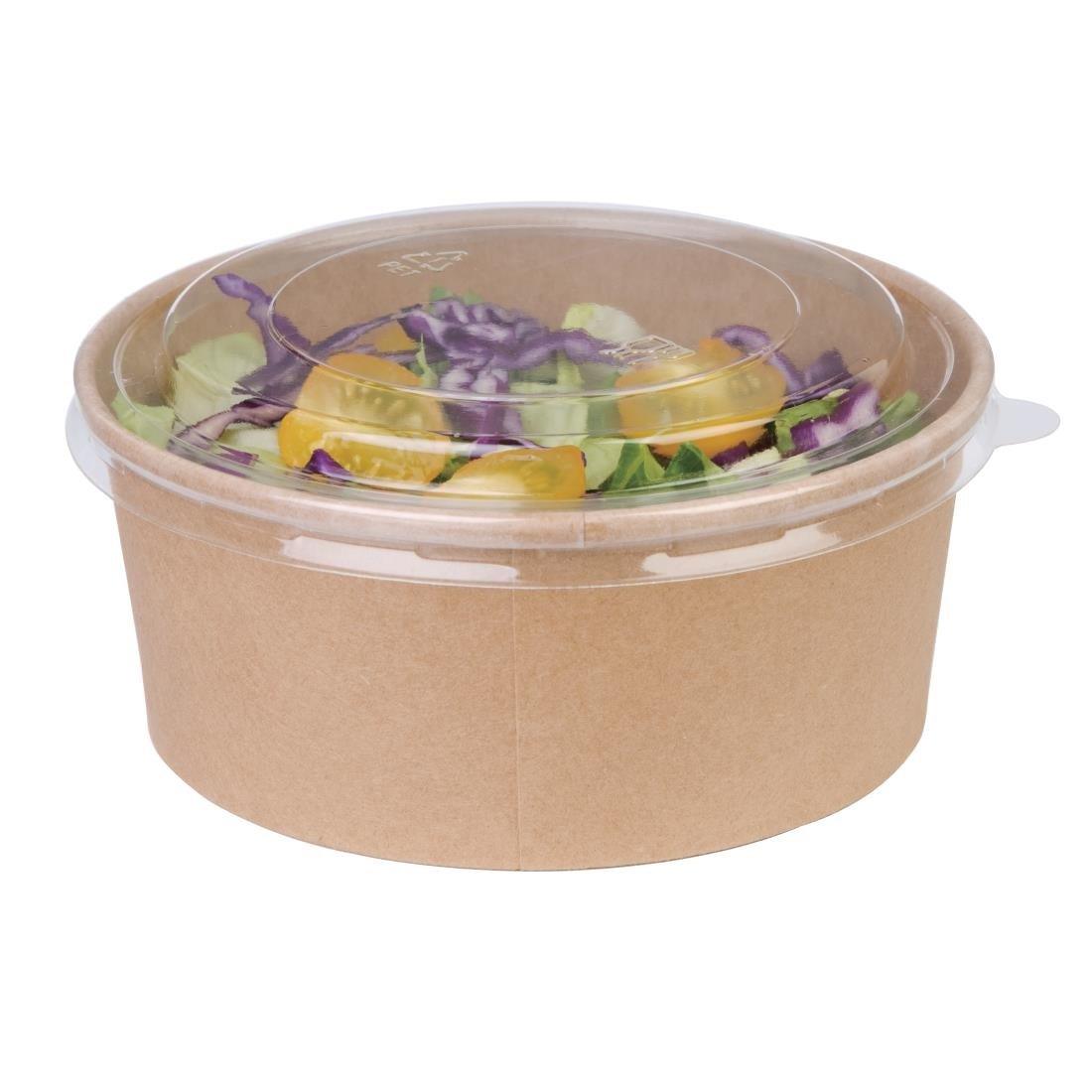 Bols salade kraft ronds Fiesta Compostable 75 cl (Lot de 300) - FRANCE CHR