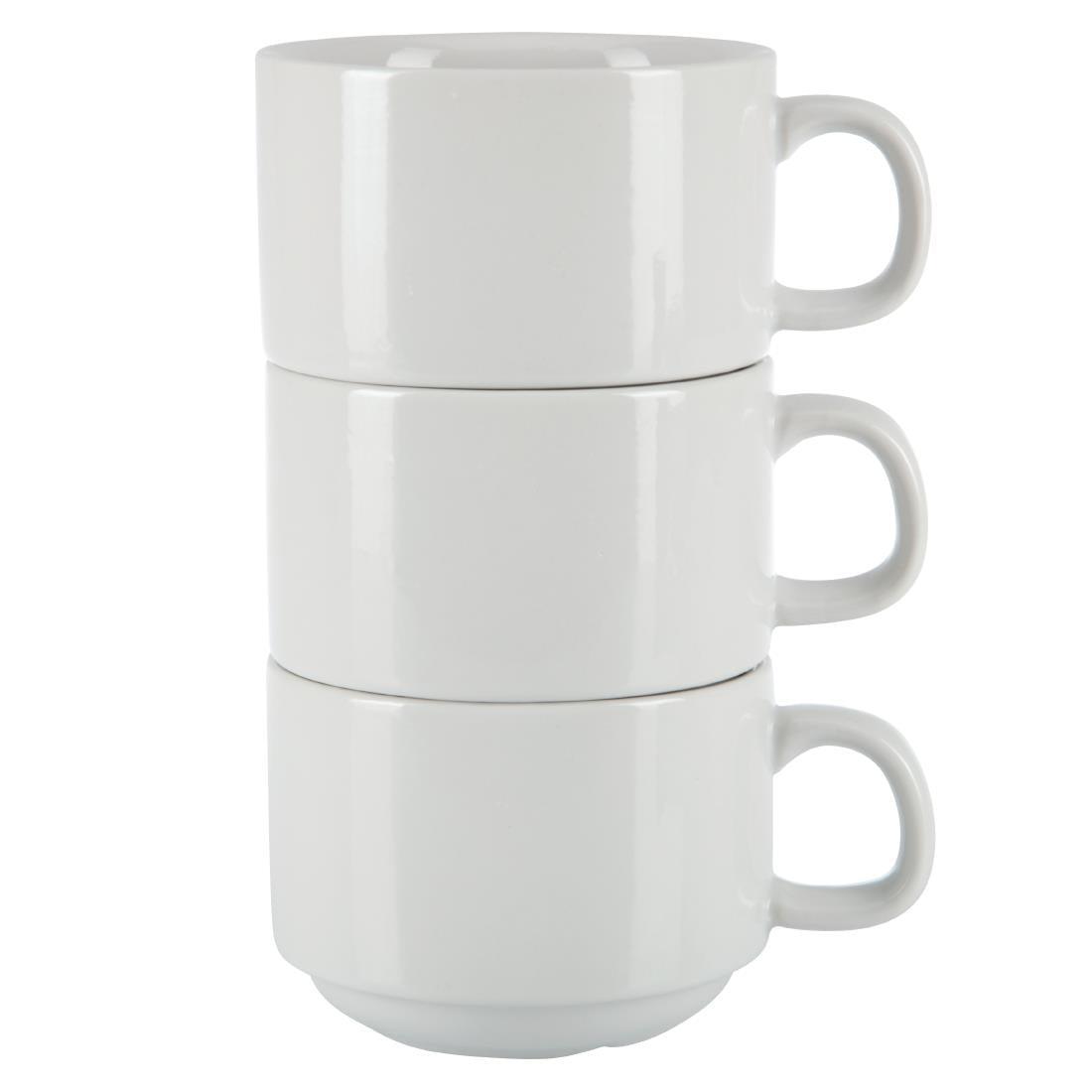 Tasses empilables Olympia Athena 200ml (Lot de 24) - FRANCE CHR